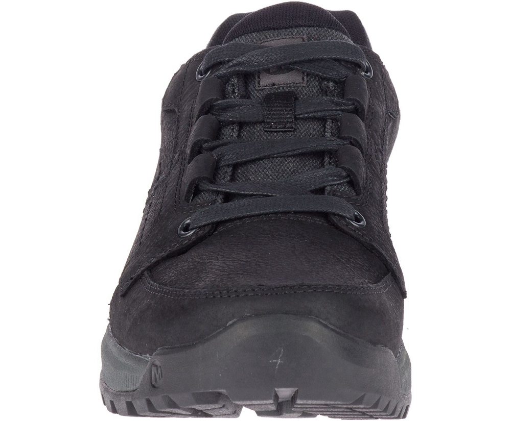 Buty Sportowe Merrell Męskie Czarne - Anvik Pace - 502781-LRA